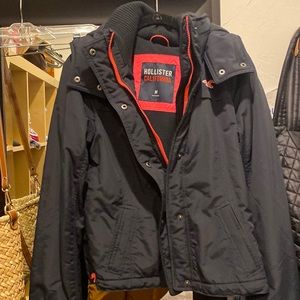 Hollister fleece lined jacket